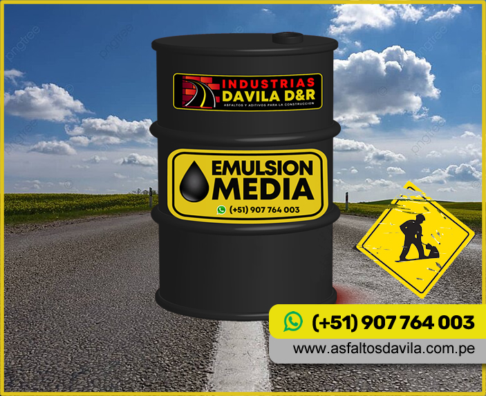 venta de emulsion asfaltica media